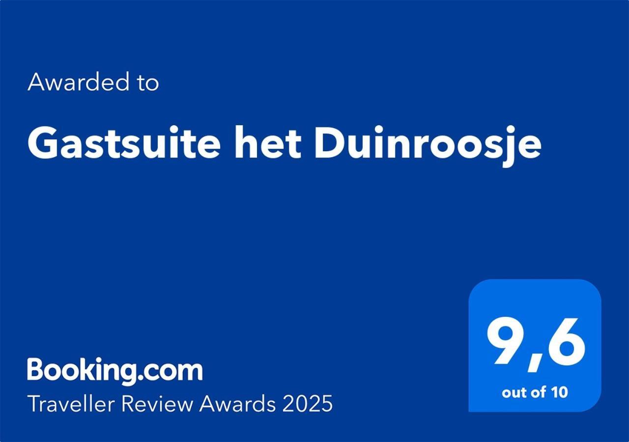 Gastsuite Het Duinroosje Met Hottub Op Het Prive Terras! Den Burg Eksteriør billede